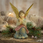 Preview: Handbemalte Krippenfigur Glorienengel kniend K 182-9
